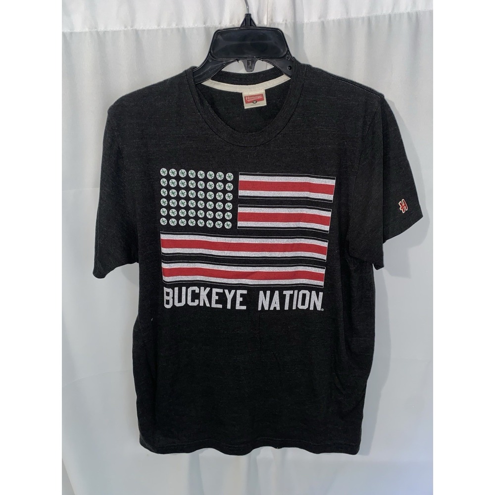 Homage Ohio State University Buckeyes Buckeye Nation T Shirt Medium